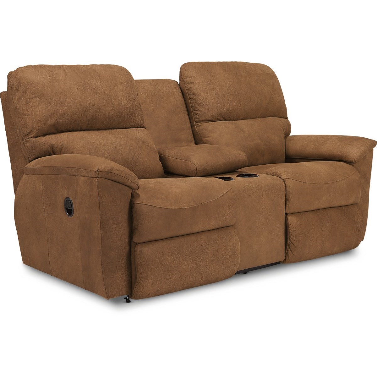 LaZBoy Brooks Casual Power Reclining Console Loveseat with Power